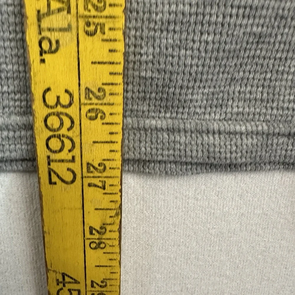 Polo Ralph Lauren Mens Waffle Knit Thermal Shirt‎ 2XL Heather Gray Logo Pullover